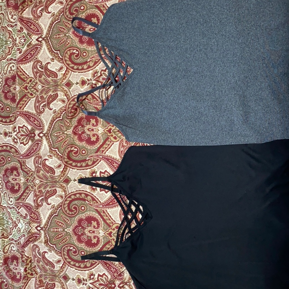 2PC Zenana Stretchy Cami Tanks